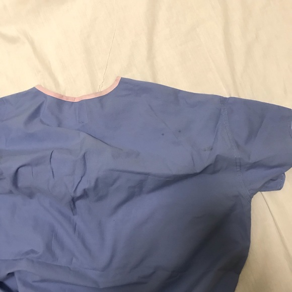 🔥SALE🔥 StandardTextile Blue Scrub Top - Picture 5 of 5